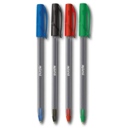 POCHETTE DE 4 STYLOS SCRIBE 1,0 MM | ASSORTIS