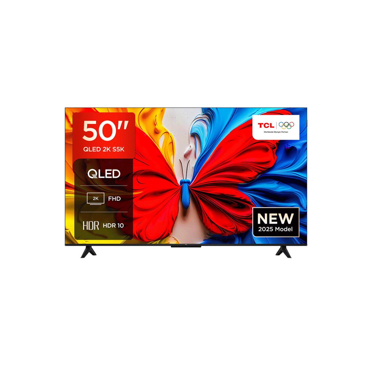 TV TCL S5K 50'' QLED FULL HD SMART GOOGLE TV AVEC RECEPTEUR INTEGRE