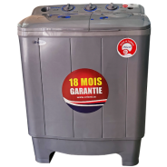 MACHINE À LAVER ORIENT SEMI-AUTOMATIQUE 8KG GRIS