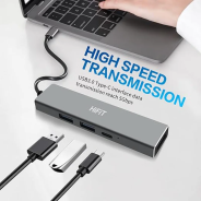 HUB USB-C TO USB HAVIT HV-H41 5EN 1 ALUMINIUM
