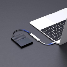 HUB USB-C HAVIT HB41 4 EN1 ALUMINIUM