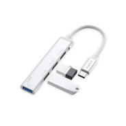 HUB USB-C HAVIT HB41 4 EN1 ALUMINIUM