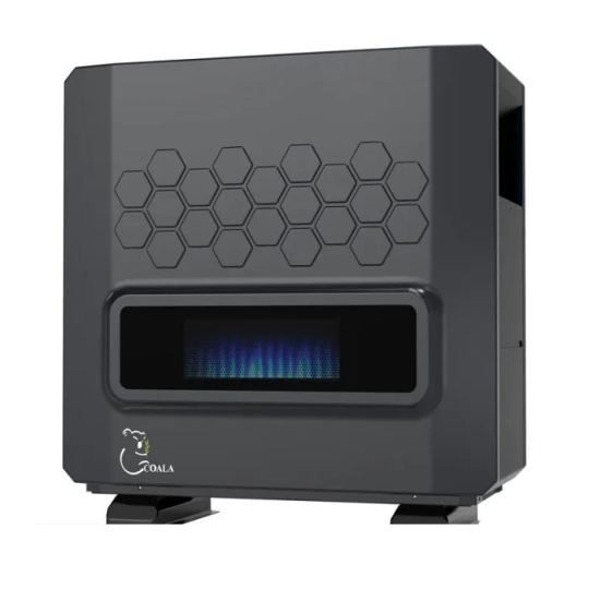 CHAUFFAGE A GAZ NATUREL COALA FLAMME BLEU