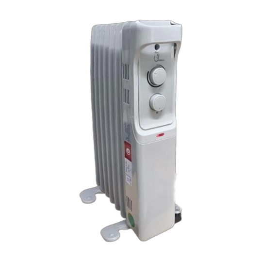 RADIATEUR À BAIN D'HUILE COALA BH1500 1500W 7 ÉLÉMENTS | BLANC