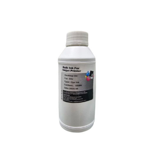 BOUTEILLE D'ENCRE ADAPTABLE UNIVERSELLE 500ML NOIR