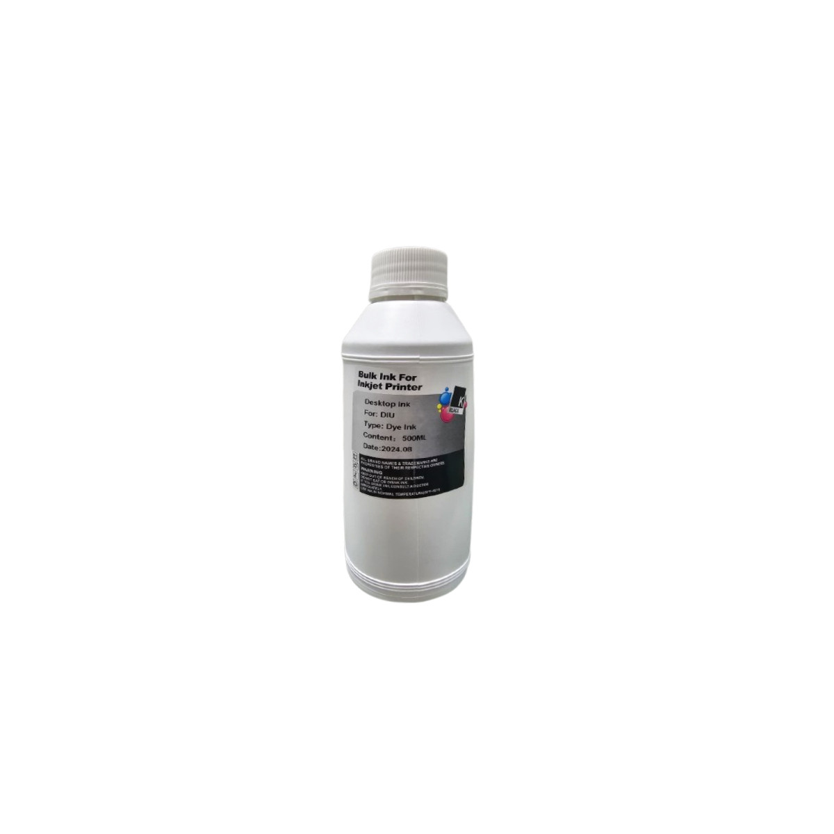 BOUTEILLE D'ENCRE ADAPTABLE UNIVERSELLE 500ML NOIR
