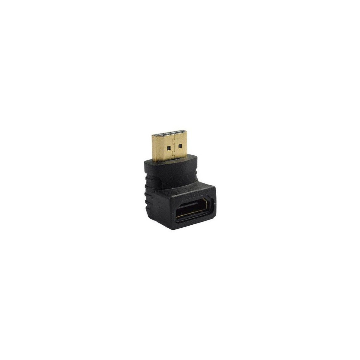 ADAPTATEUR HDMI MALE VERS HDMI FEMELLE 90°