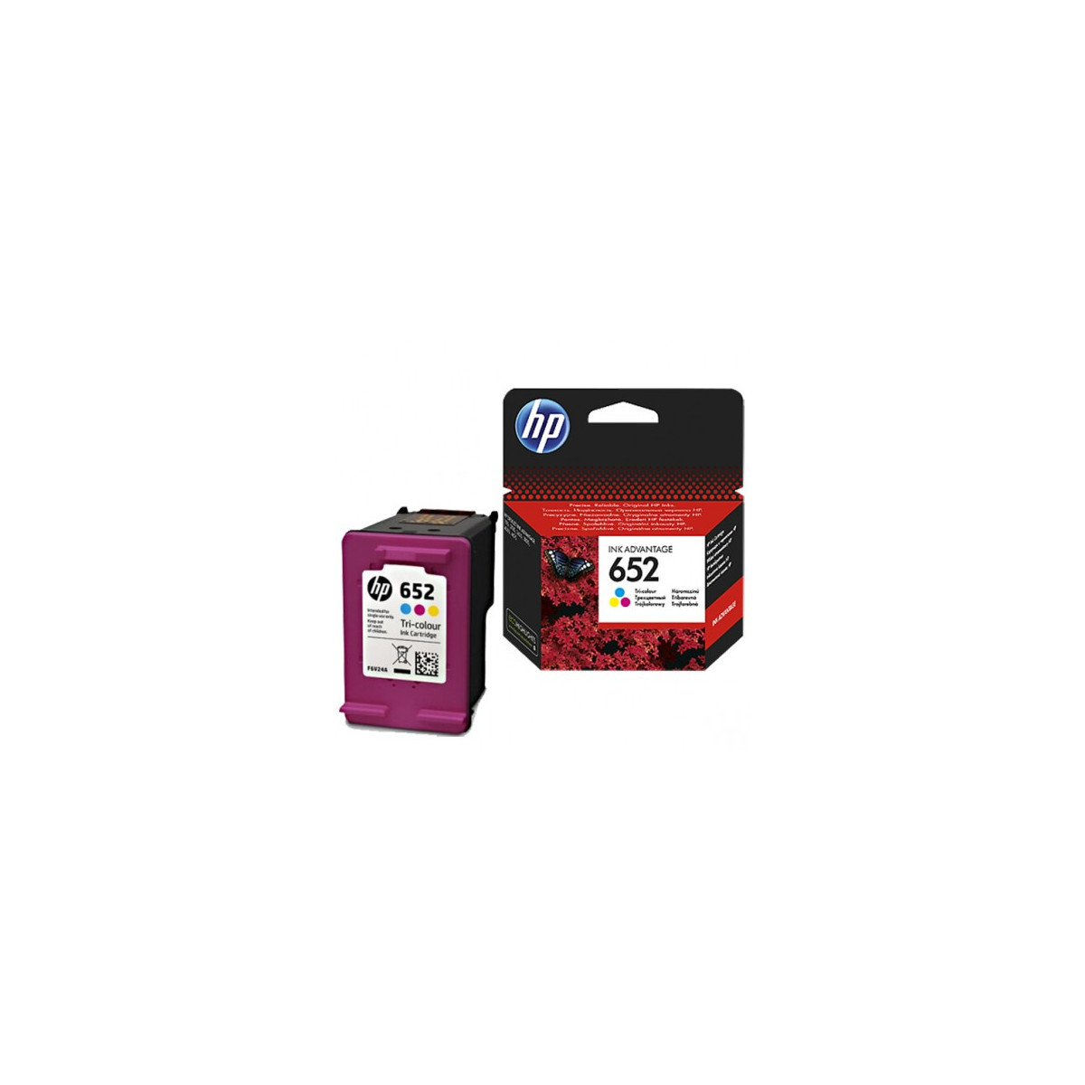 CARTOUCHE ORIGINAL HP 652 COULEURS