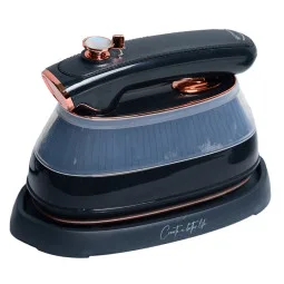 DEFROISSEUR À VAPEUR 2EN1 FLORENCE 1200W NOIR
