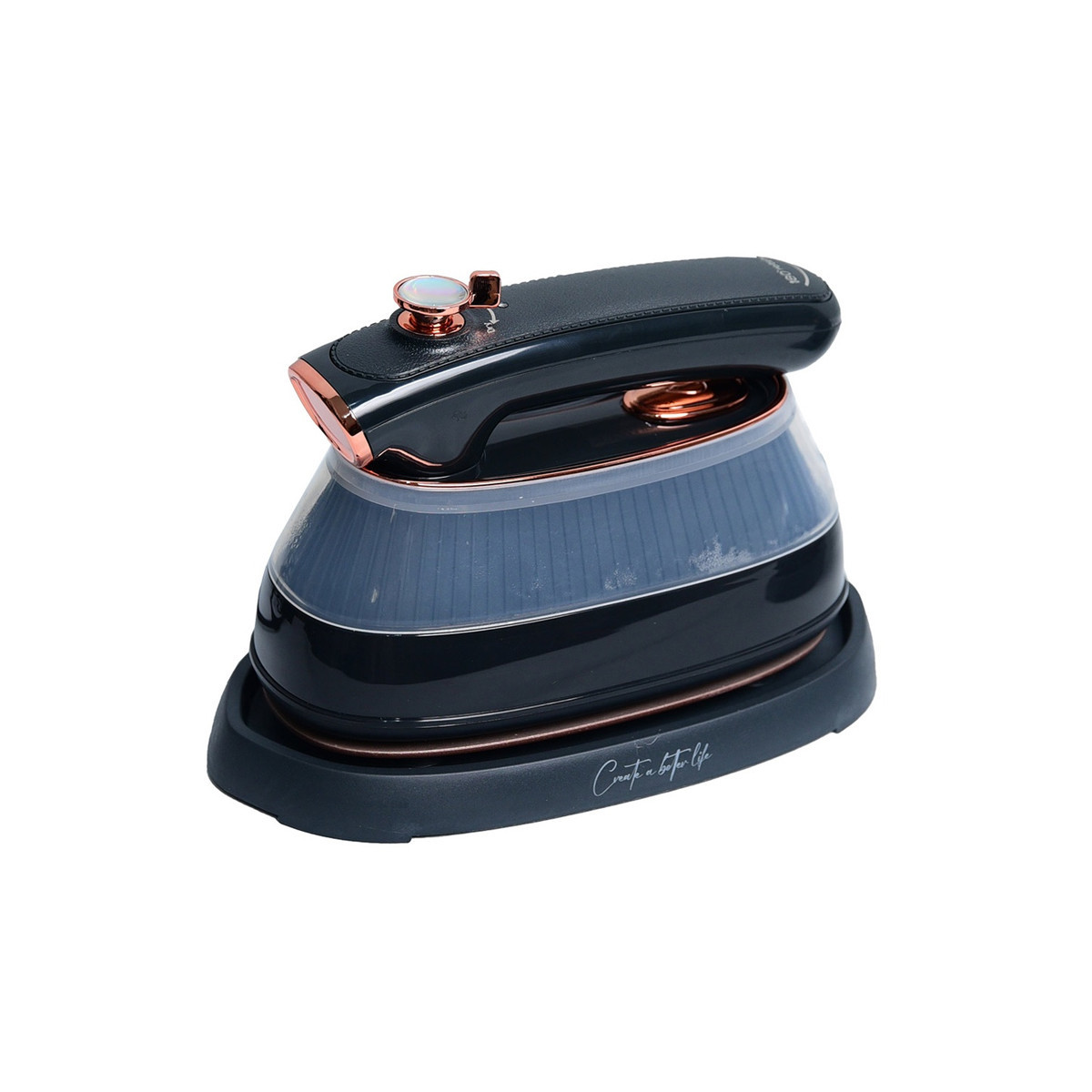 DEFROISSEUR À VAPEUR 2EN1 FLORENCE 1200W NOIR