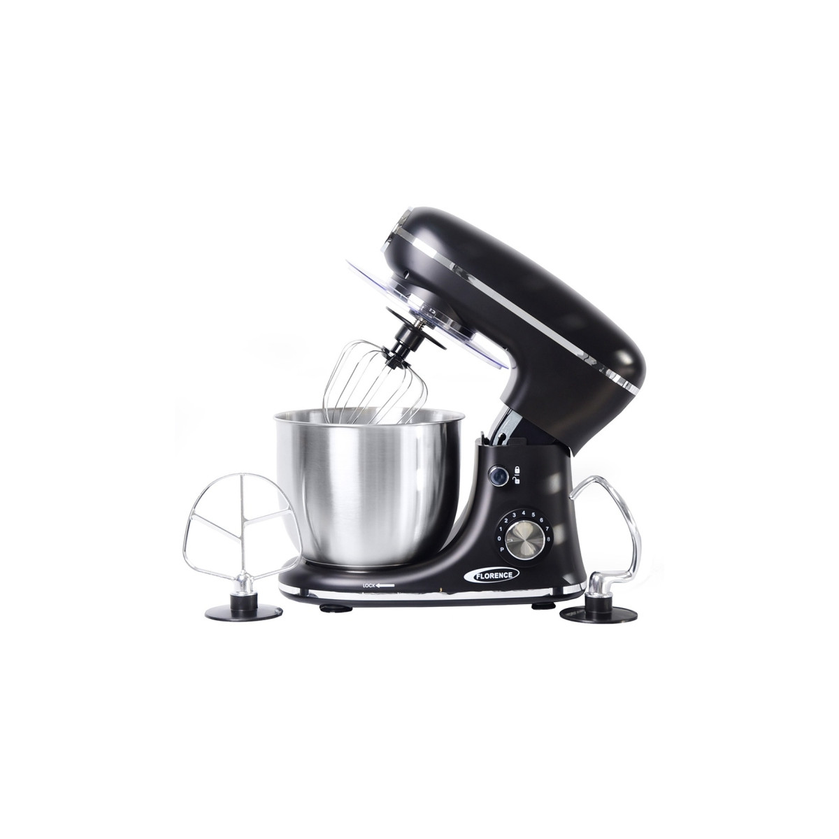 ROBOT PÉTRIN FLORENCE 5 LITRES 1300W NOIR