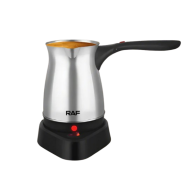 CAFETIÈRE ÉLECTRIQUE TURC RAF 6 TASSES INOX