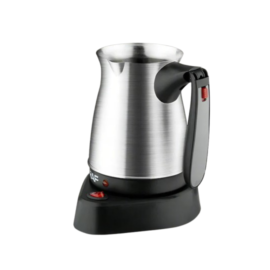 CAFETIÈRE ÉLECTRIQUE TURC RAF 6 TASSES INOX