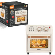 FOUR ELECTRIQUE ET FRITEUSE SANS HUILE RAF R-5347W 12L BLANC
