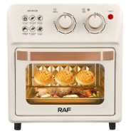 FOUR ELECTRIQUE ET FRITEUSE SANS HUILE RAF R-5347W 12L BLANC