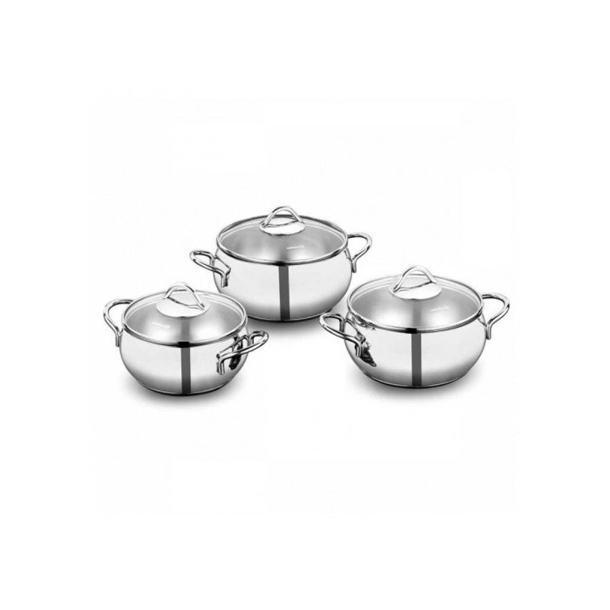 SET 6 PIECES KORKMAZ TOMBIK INOX