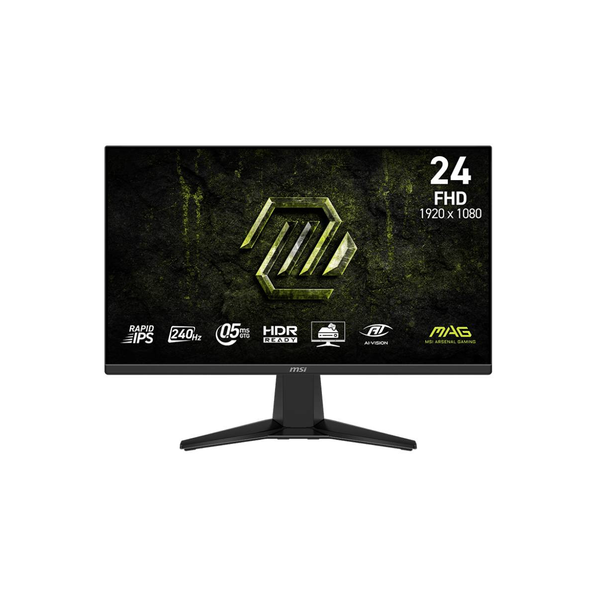 ECRAN MSI MAG 23.8" GAMING 245F IPS FULL HD 240HZ NOIR