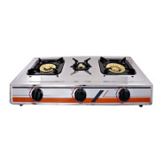 RECHAUD PLAT FRED 3 FEUX INOX