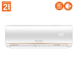 CLIMATISEUR BRANDT INVERTER 12000 BTU TROPICALISÉ CHAUD & FROID