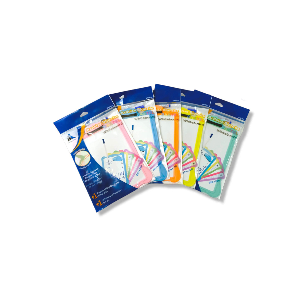 KIT ARDOISE SCOLAIRE SCHOLA PASTEL