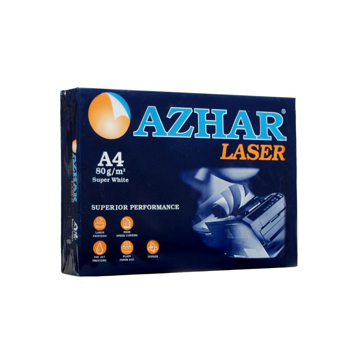 RAM PAPIER EXTRA BLANC AZHAR A4 80G