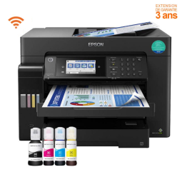 IMPRIMANTE À RÉSERVOIR INTÉGRÉE MULTIFONCTION EPSON ECOTANK L15150 WIFI