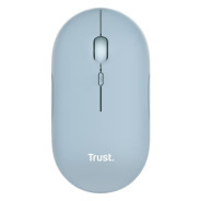 SOURIS TRUST PUCK ULTRA-PLATE SANS FIL RECHARGEABLE
