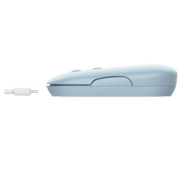 SOURIS TRUST PUCK ULTRA-PLATE SANS FIL RECHARGEABLE