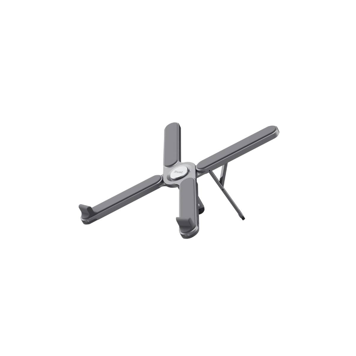 SUPPORT PC PORTABLE TRUST MACY PLIABLE EN ALUMINIUM
