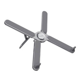 SUPPORT PC PORTABLE TRUST MACY PLIABLE EN ALUMINIUM