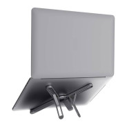 SUPPORT PC PORTABLE TRUST MACY PLIABLE EN ALUMINIUM