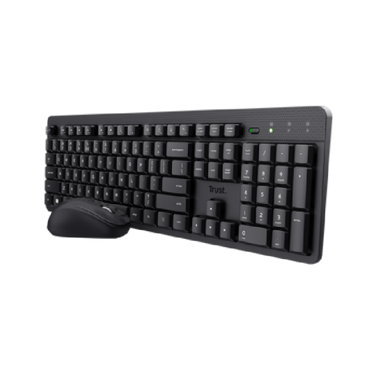 ENSEMBLE CLAVIER AZERTY ET SOURIS SANS FIL TRUST ODY