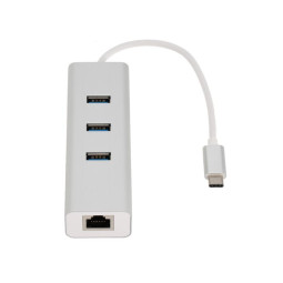ADAPTATEUR USB TYPE C TO RJ45 GIGABIT 10/100/1000