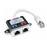 DISTRIBUTEUR MODULAIRE FTP 2 PORTS RJ45 CAT5 LUCKTEK