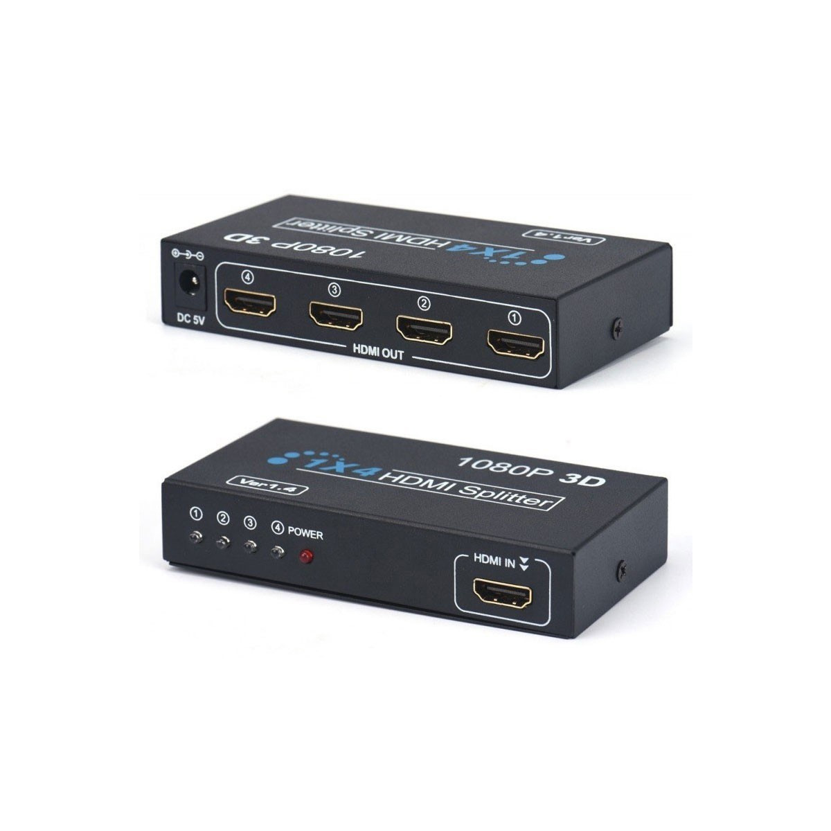 SPLITTER HDMI 4 PORTS 4K LUCKTEK