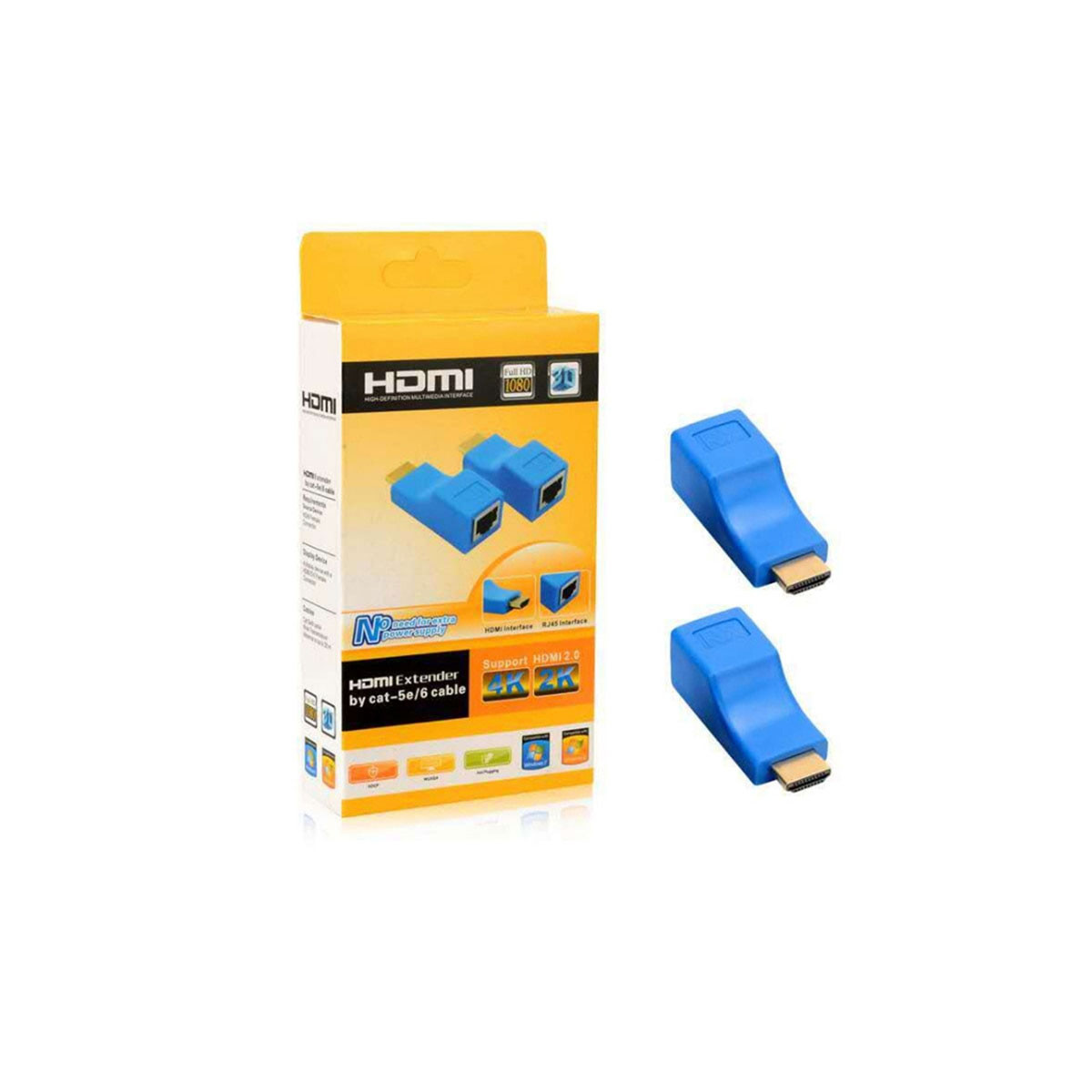 CONVERTISSEUR EXTENDER HDMI TO RJ45 30M CAT6 LUCKTEK