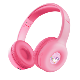 CASQUE BLUETOOTH TRUST NOUNA KIDS PINK