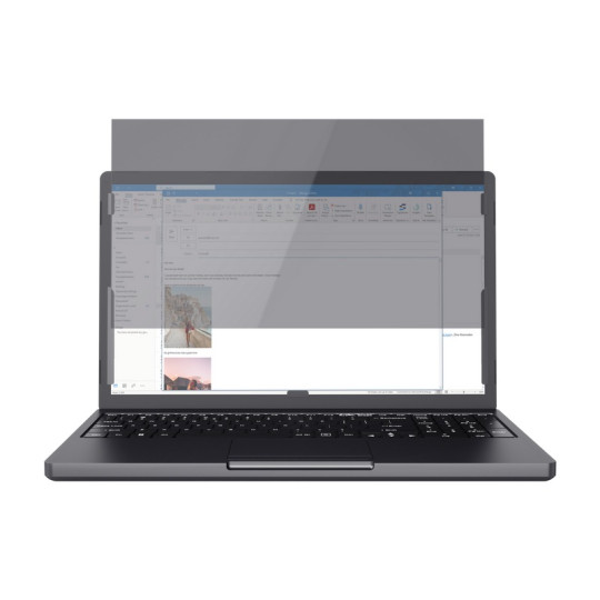 TRUST PRIMO PRIVACY FILTER ECRAN 39.6 CM 15.6"