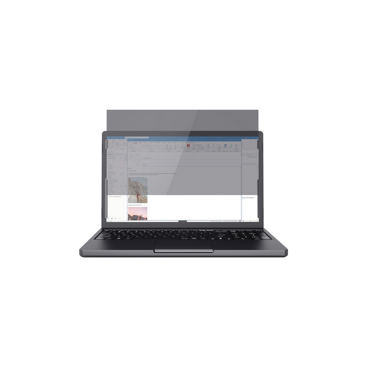 TRUST PRIMO PRIVACY FILTER ECRAN 35.6 CM 14"