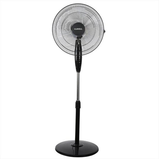 VENTILATEUR LUXELL SUR PIED NOIR
