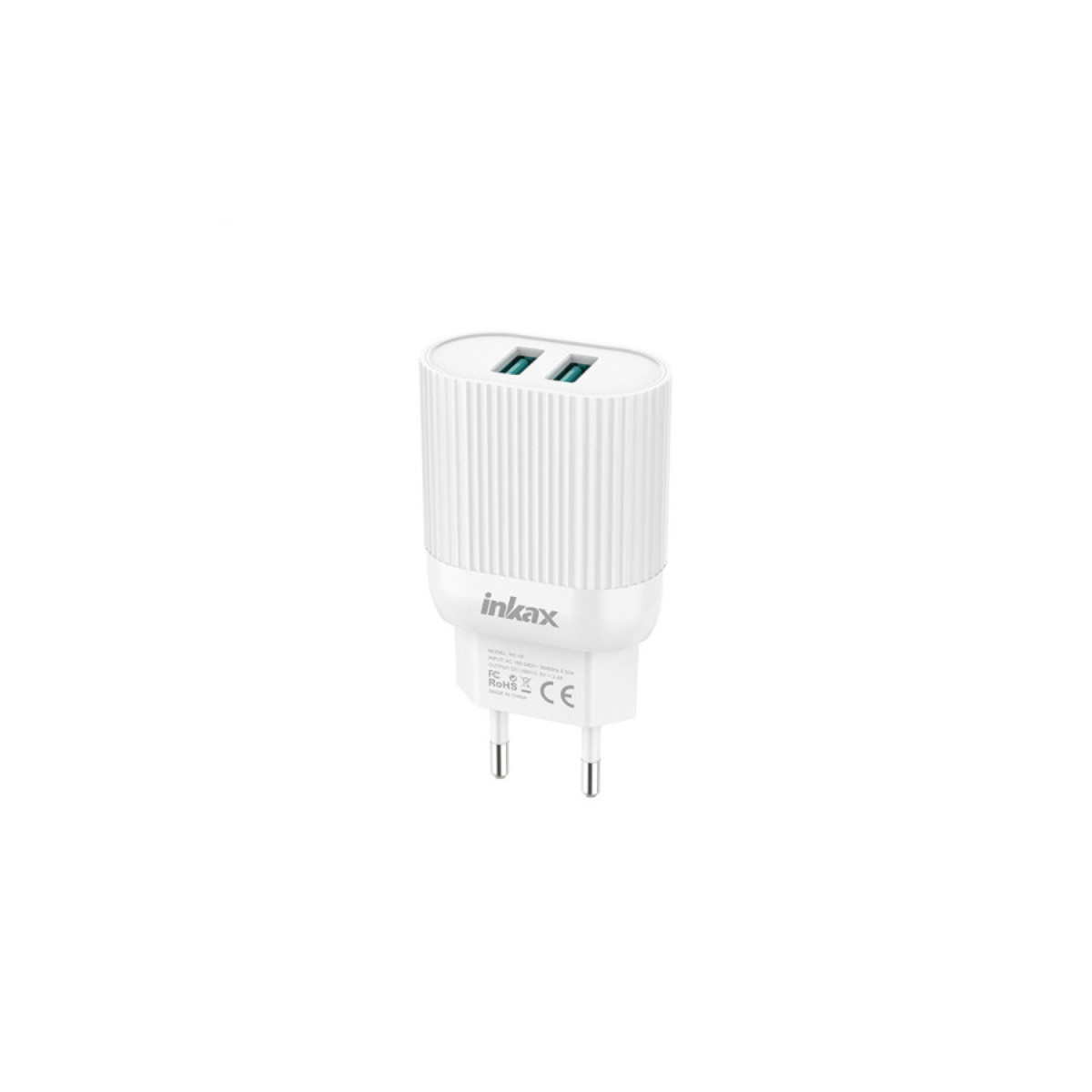 TETE CHARGEUR INKAX FAST CHARGER HC-10 2.4 A TYPE MICRO