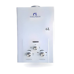 CHAUFFE BAIN GALAXY À GAZ BOUTEULLE 6 LITRES BLANC