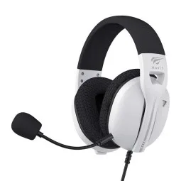 CASQUE MICRO HAVIT GAMER FUXI-H5D BLANC+NOIR