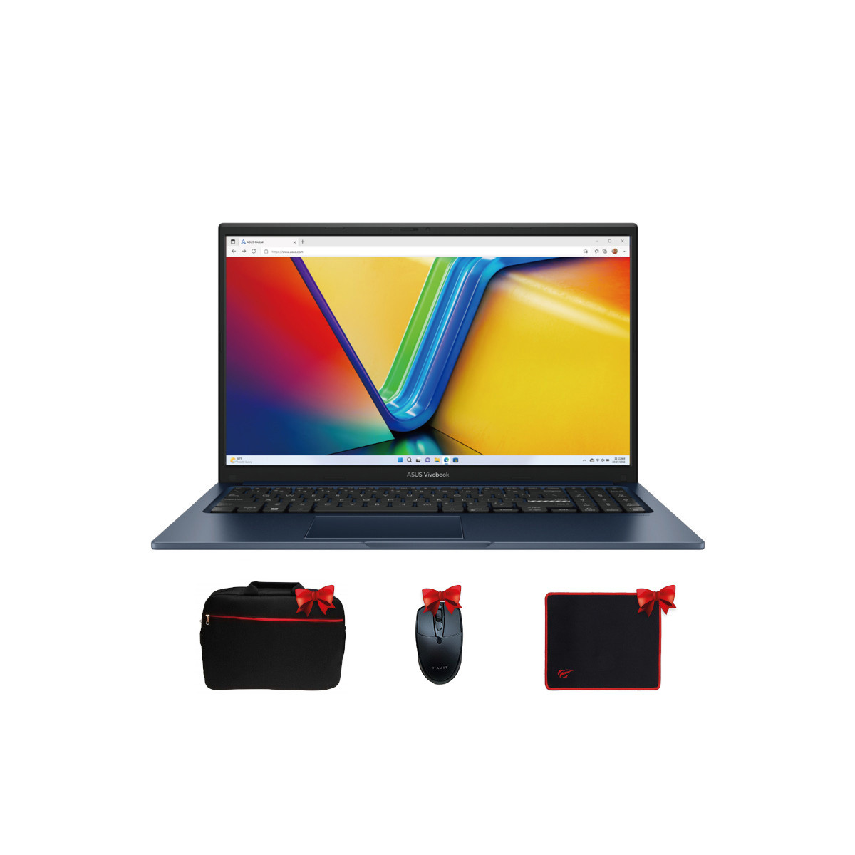 PC PORTABLE ASUS I3 8GO 512GO SSD WIN 11 BLEU