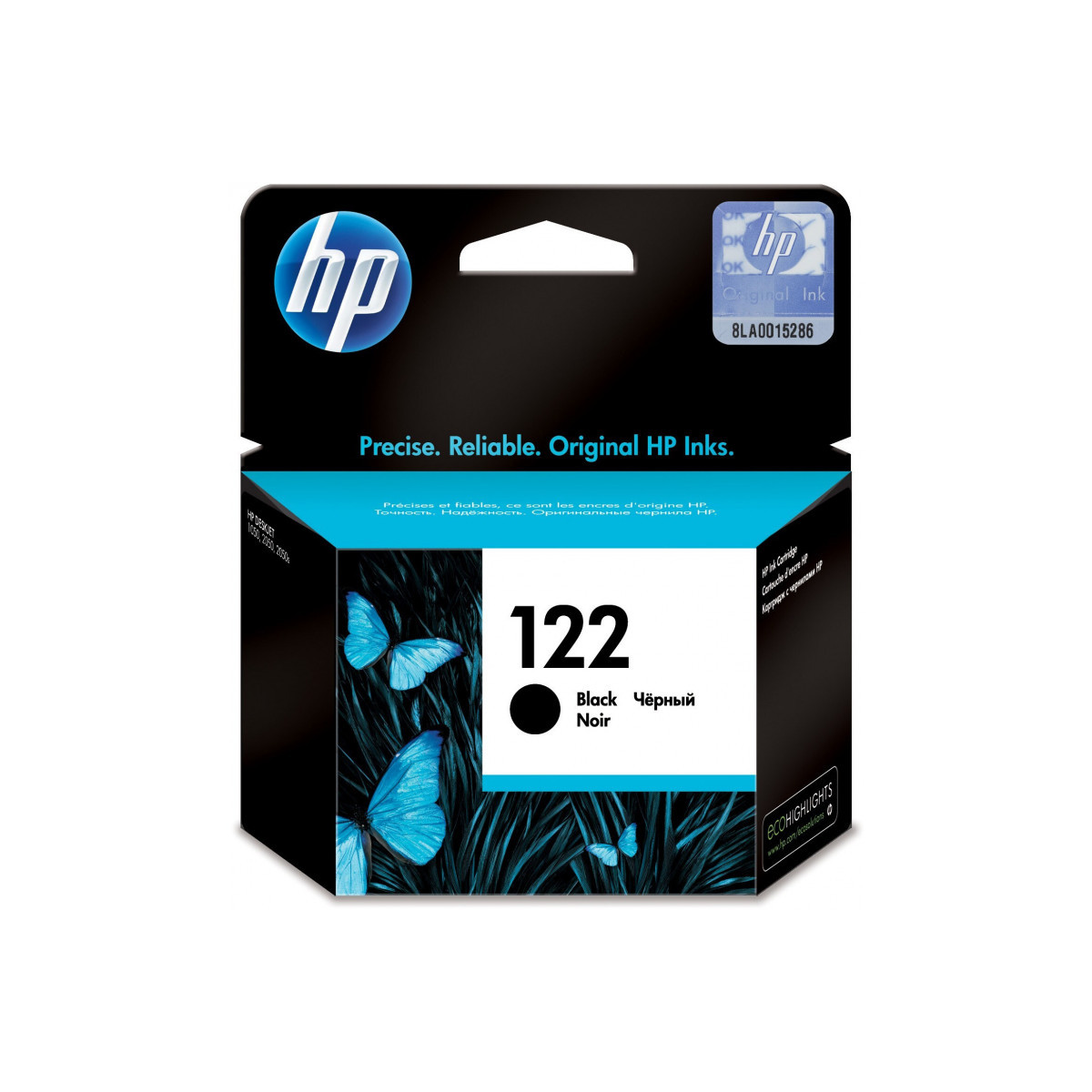 CARTOUCHE ORIGINAL HP 122 NOIR