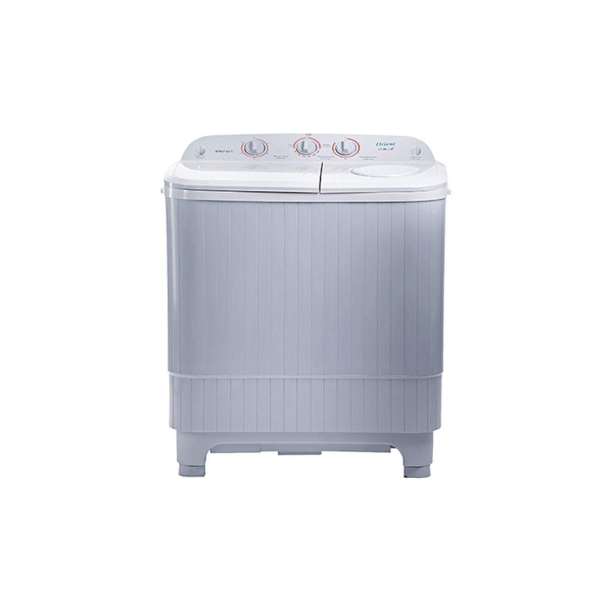 MACHINE À LAVER ORIENT SEMI-AUTOMATIQUE 7KG GRIS