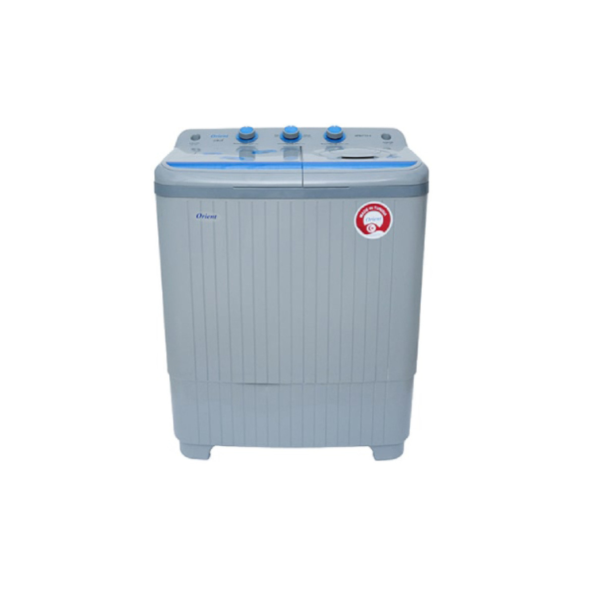 MACHINE À LAVER ORIENT SEMI-AUTOMATIQUE 11KG GRIS