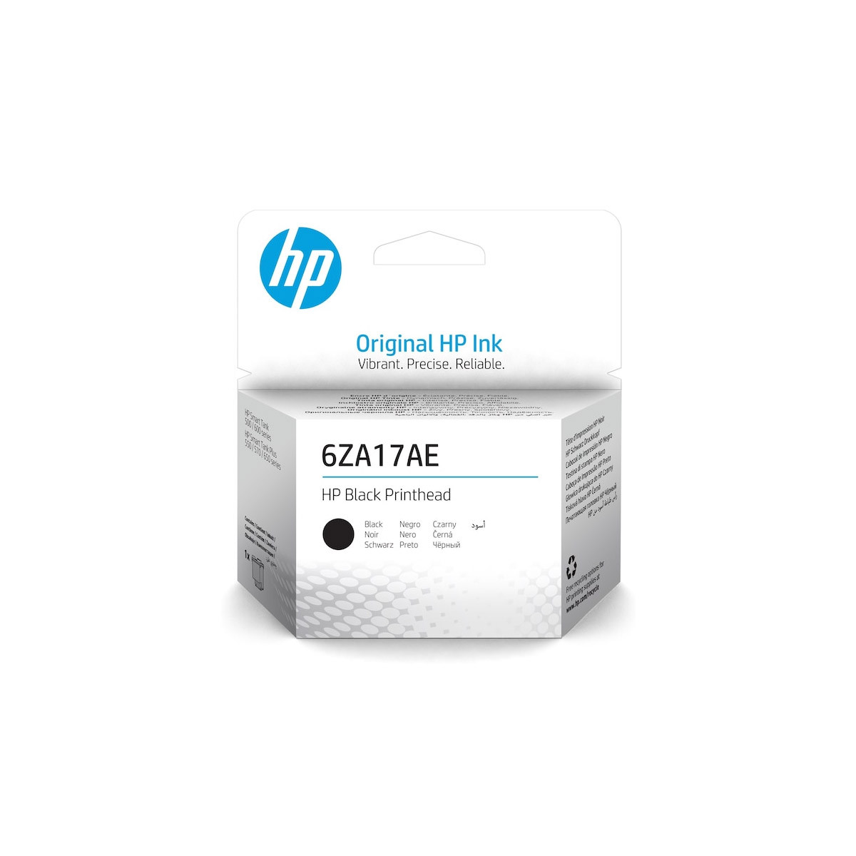 TETE D'IMPRESSION D'ORIGINE HP 6ZA17AE NOIR