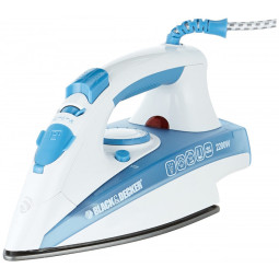 FER À REPASSER BLACK & DECKER 2200W BLEU