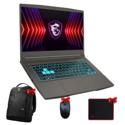 PC PORTABLE GAMER MSI I5 12GO 512GO SSD RTX 2050 GRIS
